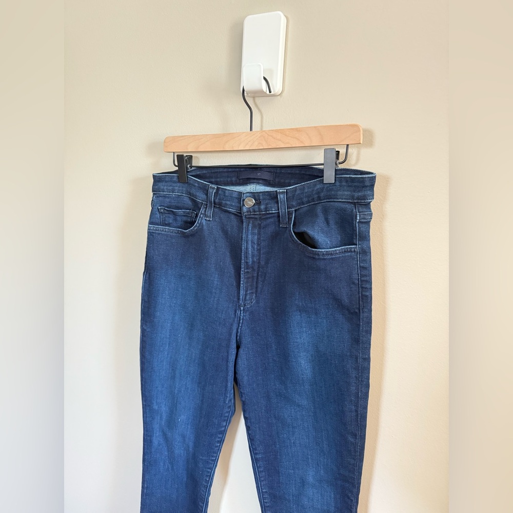 Joe’s Jeans • The Charlie High Rise Skinny Ankle Dark Wash Women’s 32 Stretchy - Picture 4 of 13